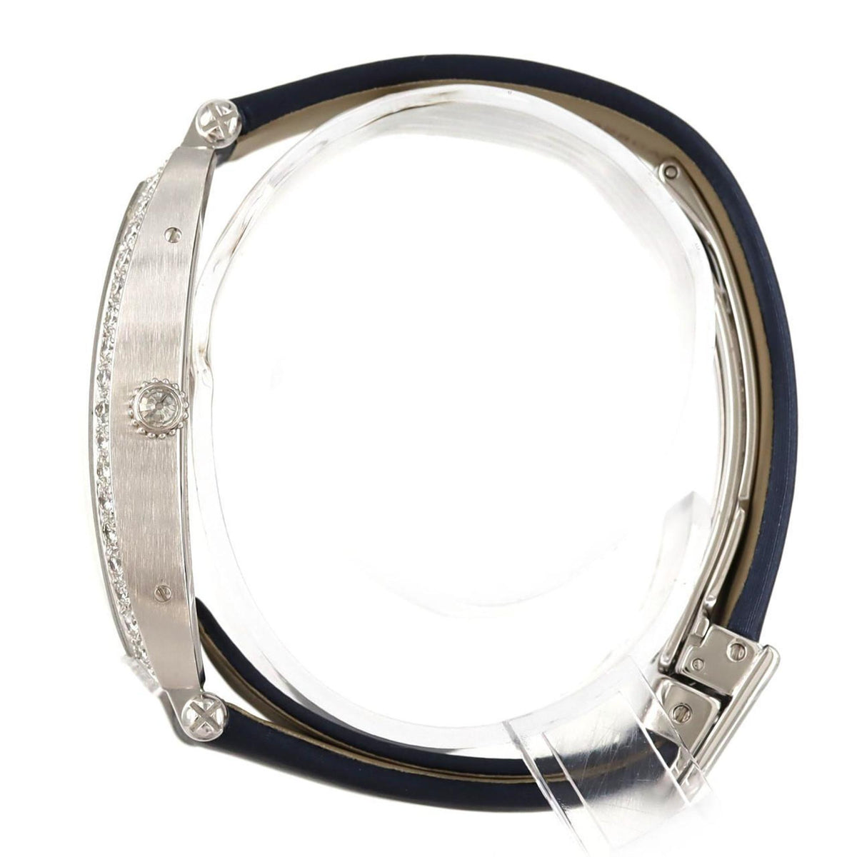 Pre-Owned Cartier Tonneau LM WG D WA502451 Watch, Manual Winding