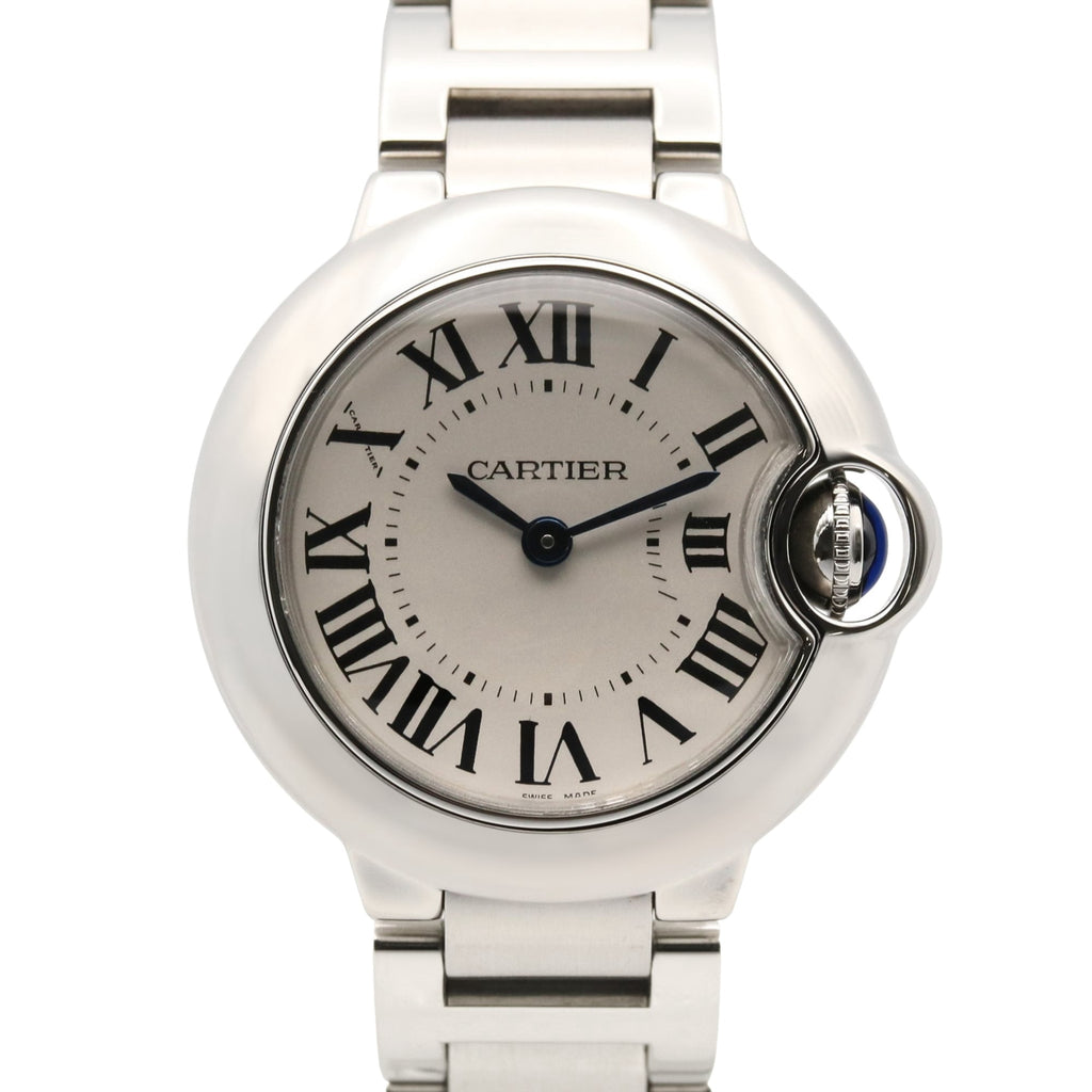 Pre-Owned Cartier Ballon Bleu SM Watch, Stainless Steel, Ladies, Silver Tone, W69010Z4