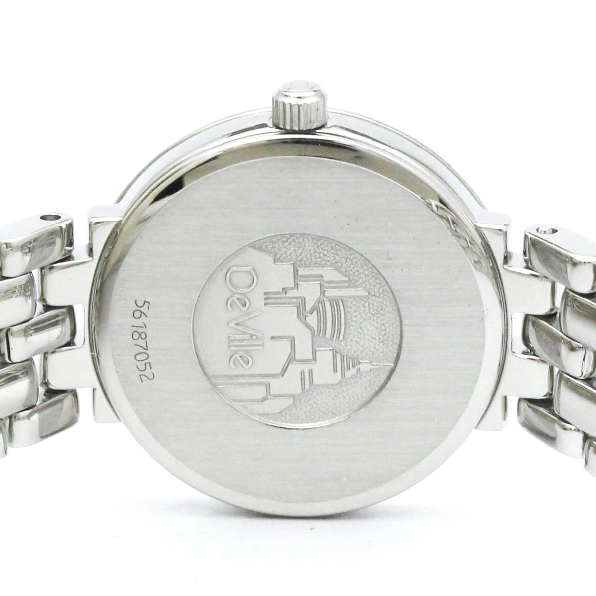 Pre-Owned OMEGA De Ville Prestage Steel Quartz Ladies Watch 795.1471 Polished
