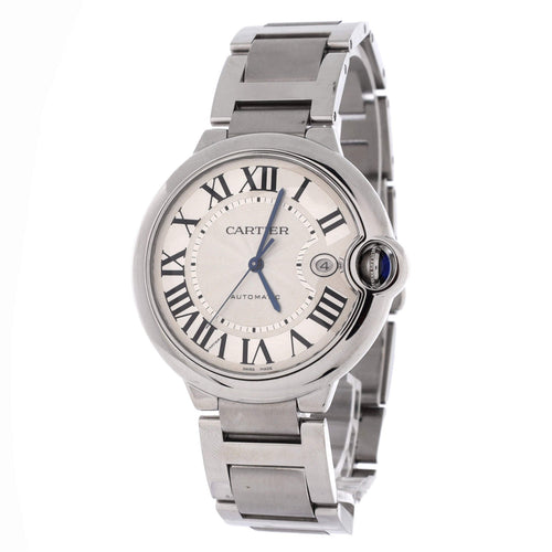 Pre-Owned Ballon Bleu de Cartier Automatic Watch Stainless Steel 42 By Rebag