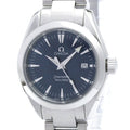 Pre-Owned OMEGA Seamaster Aqua Terra Quartz Ladies Watch 2577.80 Polished