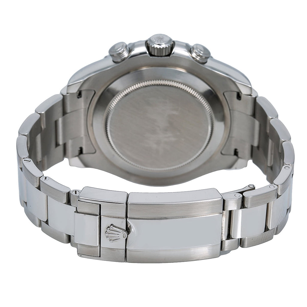 Pre-Owned Rolex Yacht-Master II 116680 44MM White Dial Blue Hands With Stainless Steel Bracelet