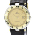 Pre-Owned OMEGA Constellation Date 18K Gold Steel Mens Watch 196.0360 Polished