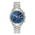 Pre-Owned Omega Speedmaster 3511.80.00 Date Blue Dial Chronograph Mens Watch