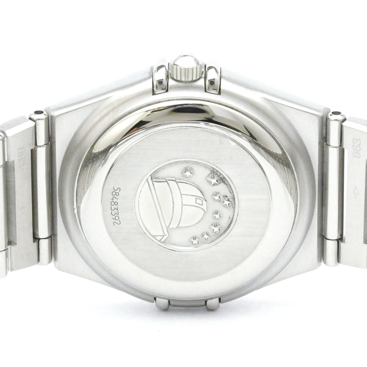 Pre-Owned OMEGA Constellation Steel Automatic Ladies Watch 1592.30 Polished