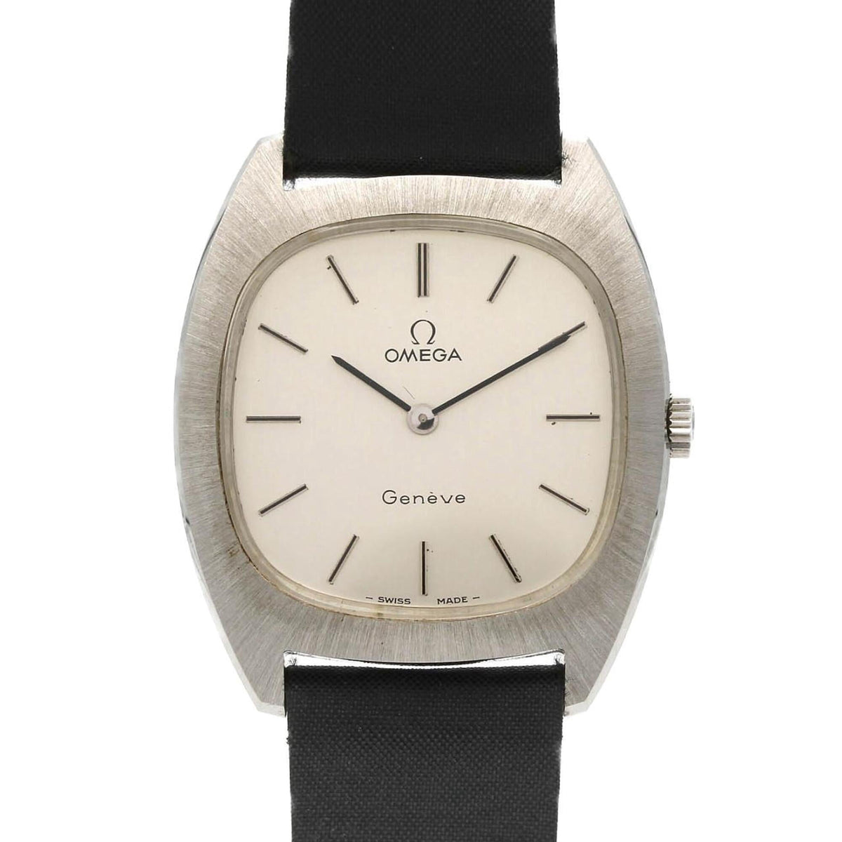 Pre-Owned Omega Geneve Stainless Steel Watch, Manual Winding