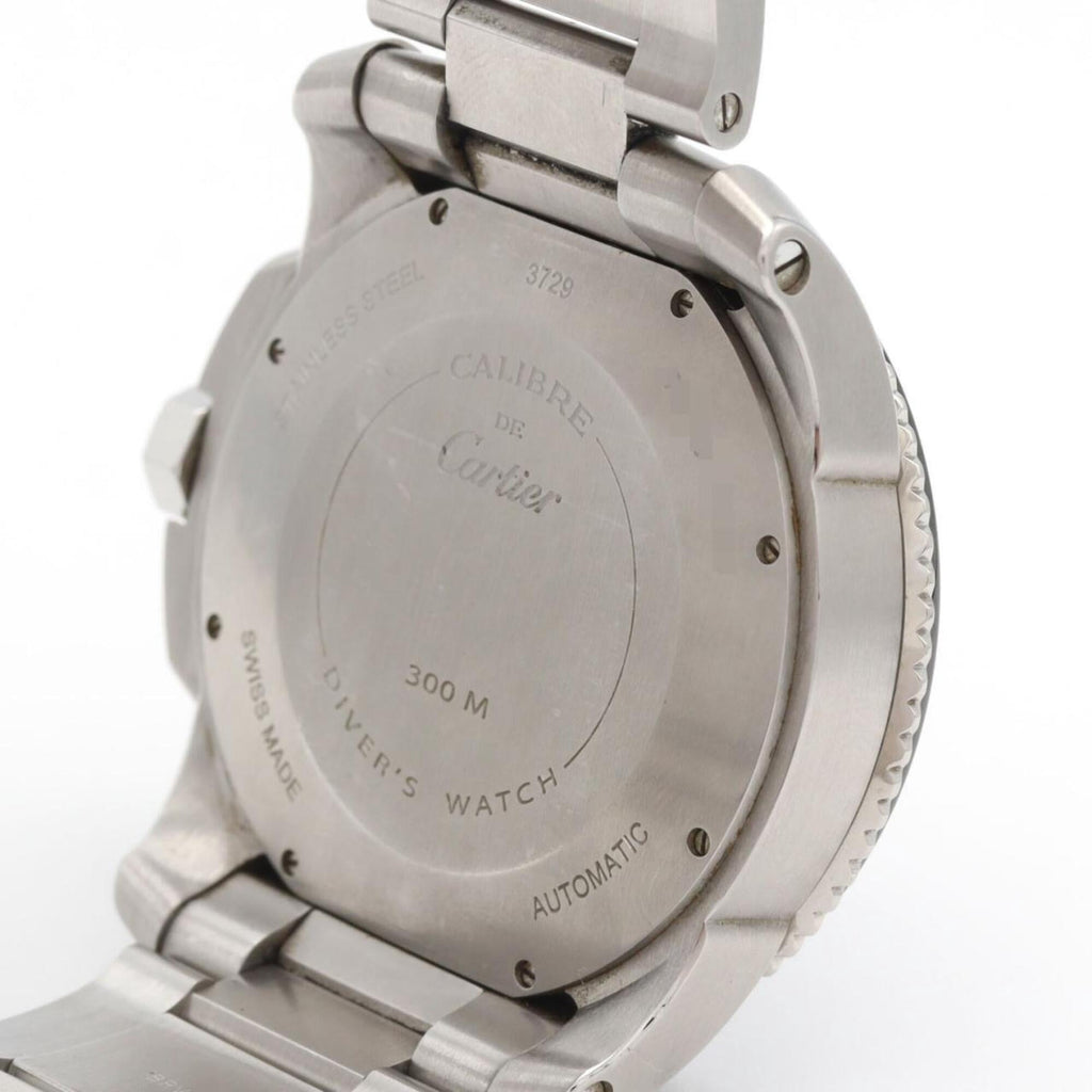 Pre-Owned Cartier Calibre de Diver W7100057 Stainless Steel Automatic Watch