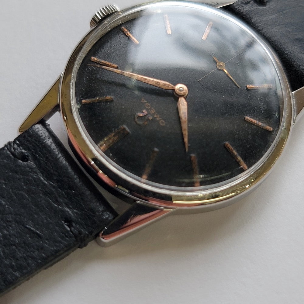 Pre-Owned Omega Ref 14391 Mens 34mm Vintage 1950s Manual Wind Original Classic RA746