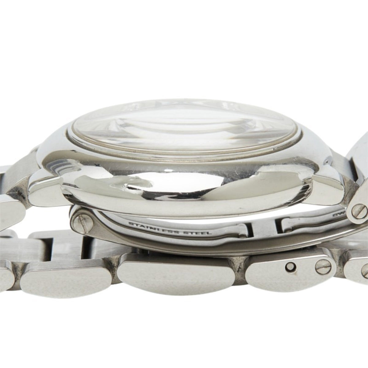 Pre-Owned Cartier Ballon Bleu SM de 11-Diamond Quartz Watch, Silver Dial, Stainless Steel,...