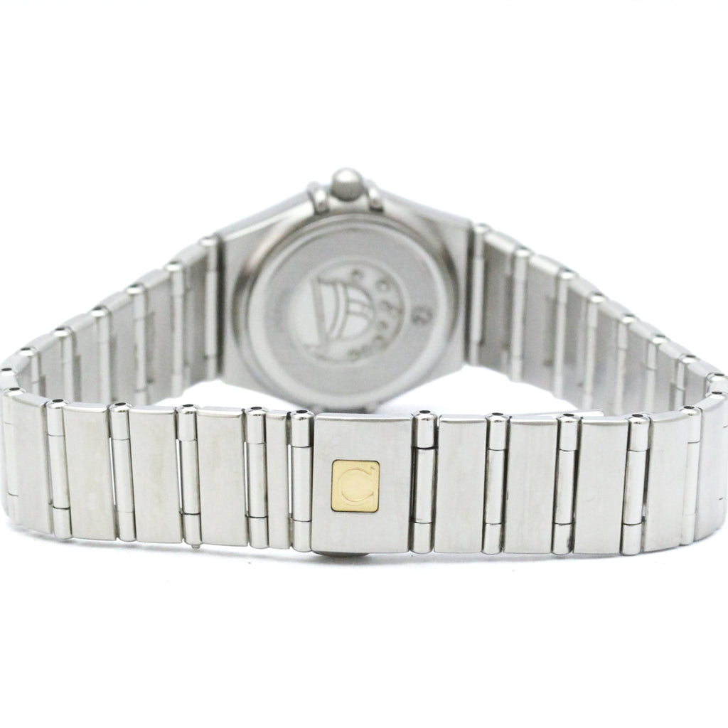 Pre-Owned OMEGA Constellation Diamond Steel Quartz Ladies Watch 1562.36