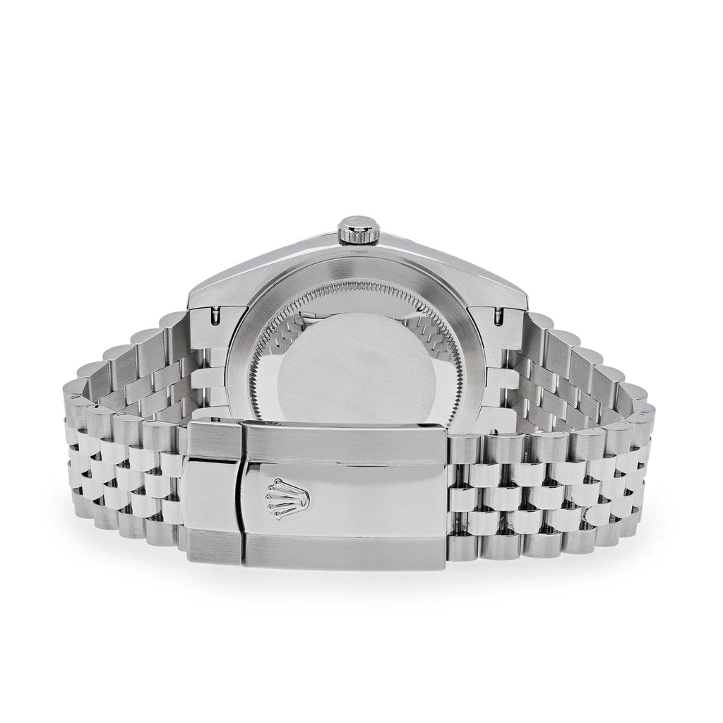Pre-Owned Rolex Datejust 126334 41mm Wimbledon Dial With Jubilee