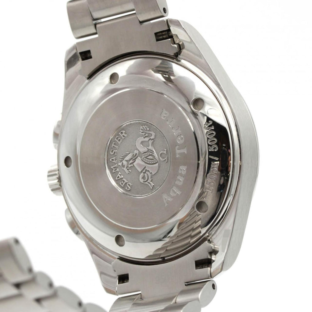 Pre-Owned Omega Railmaster Chronograph 2512.52 Stainless Steel Automatic Watch