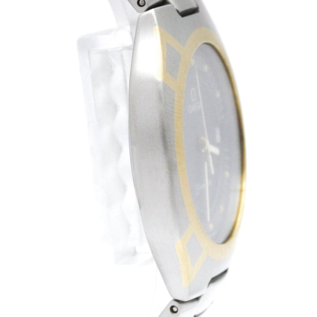 Pre-Owned OMEGA Seamaster Polaris 18K Gold Steel Mens Watch 396.1022 Polished