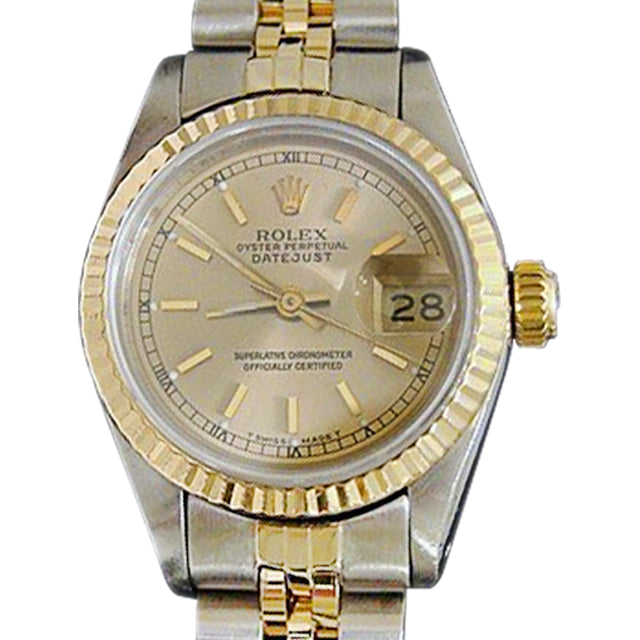 Pre-Owned Ladies Rolex Two-Tone Datejust Watch 69173