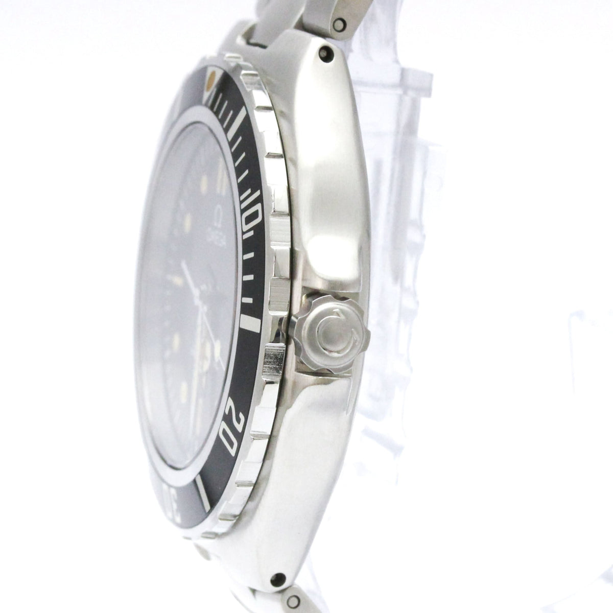Pre-Owned OMEGA Seamaster Professional 200M Large Size Steel Mens Watch Polished