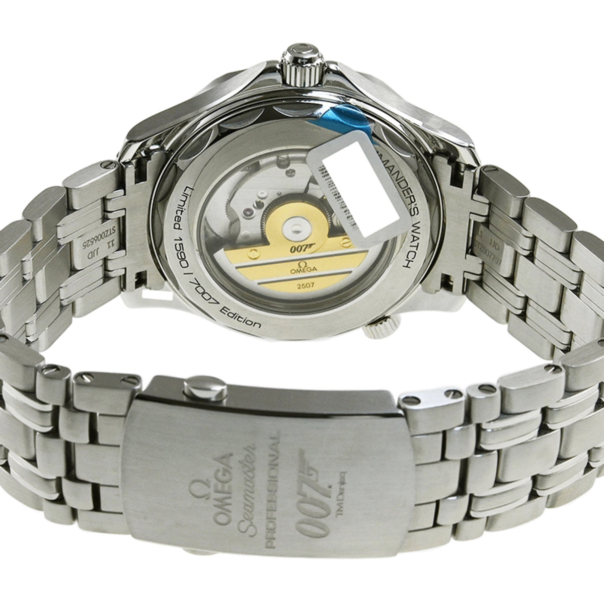Pre-Owned OMEGA Seamaster Diver 300M Co-Axial 41MM Commander Watch World Limited Edition 7007...