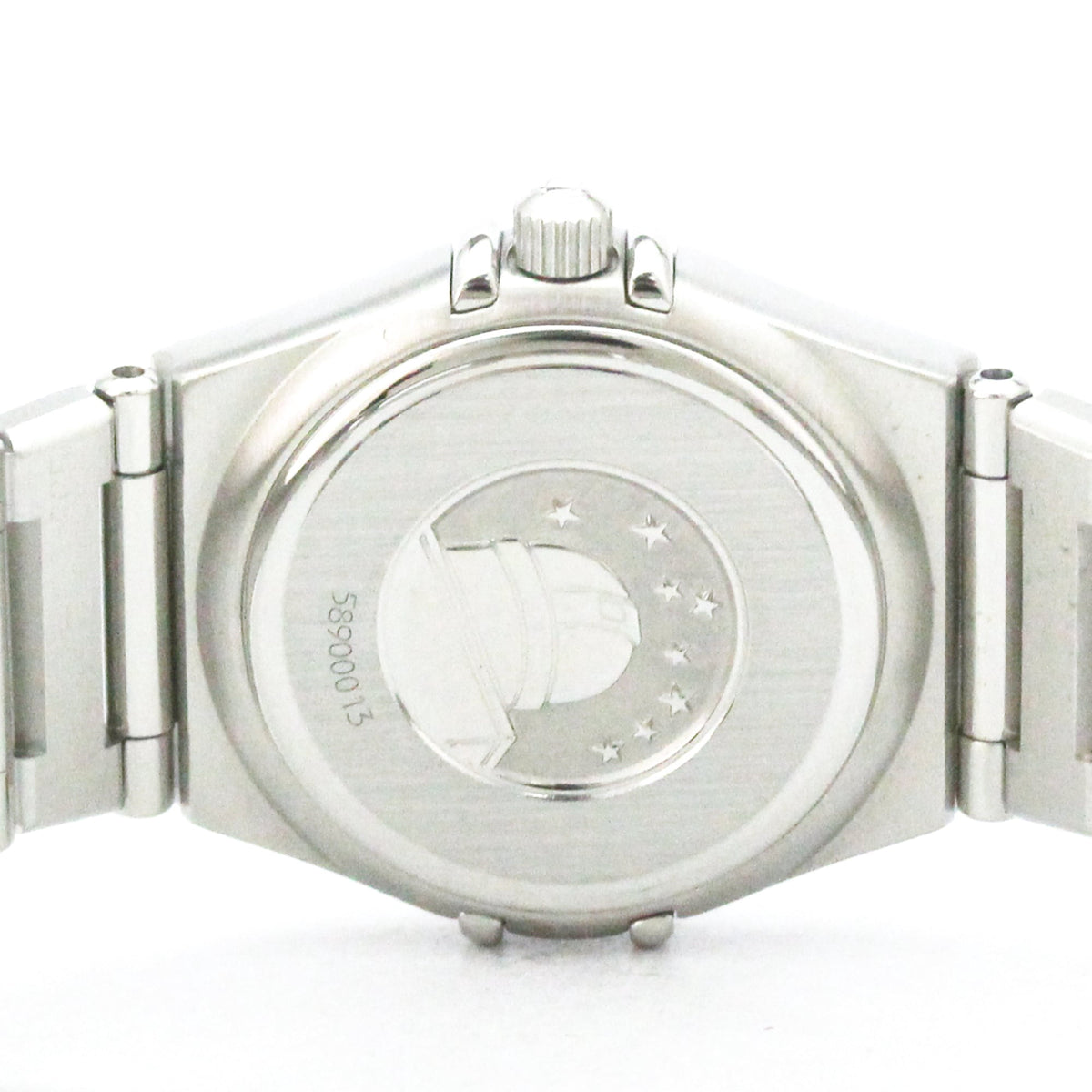Pre-Owned OMEGA Constellation Steel Quartz Ladies Watch 1562.40 Polished