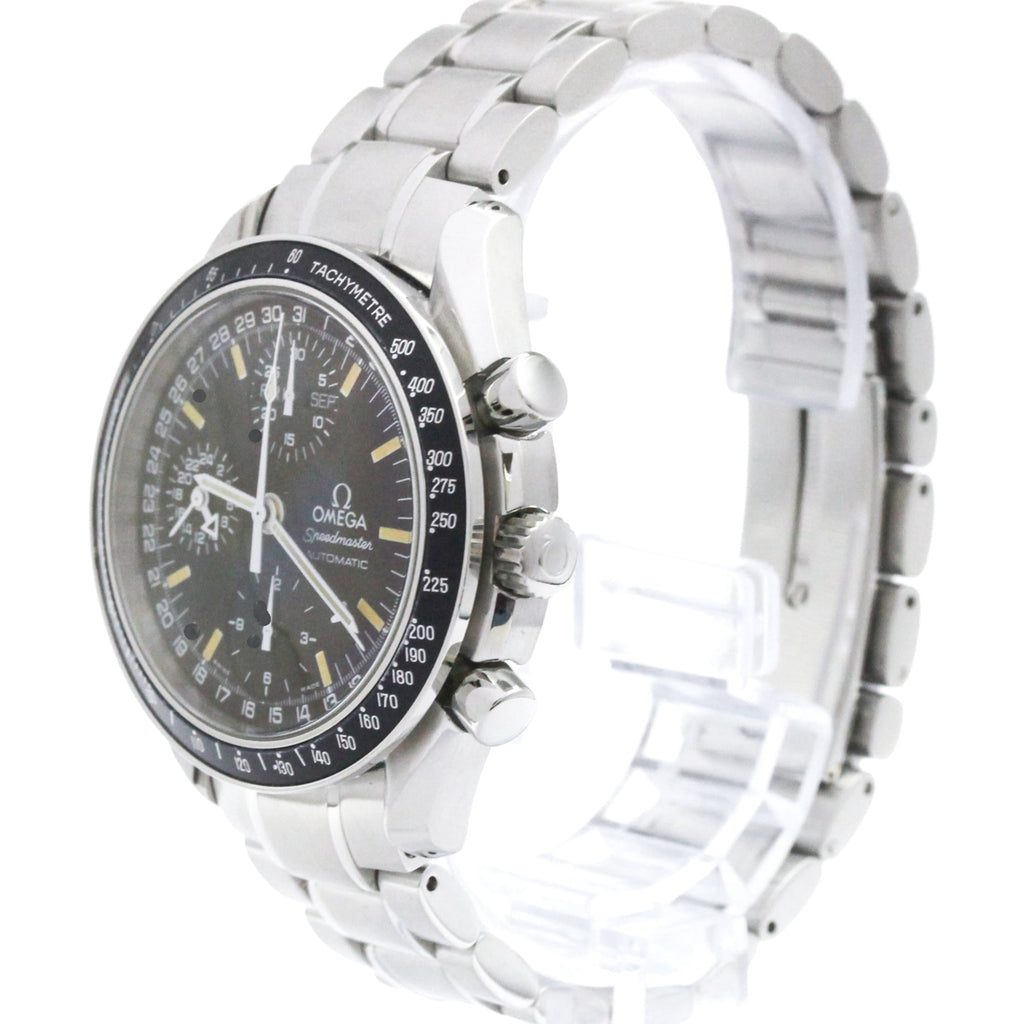 Pre-Owned OMEGA Speedmaster Mark 40Steel Automatic Mens Watch 3520.50 Polished