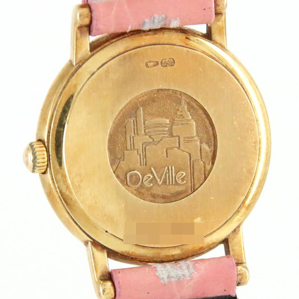 Pre-Owned Omega De Ville YG 7360.33.11 Quartz Watch