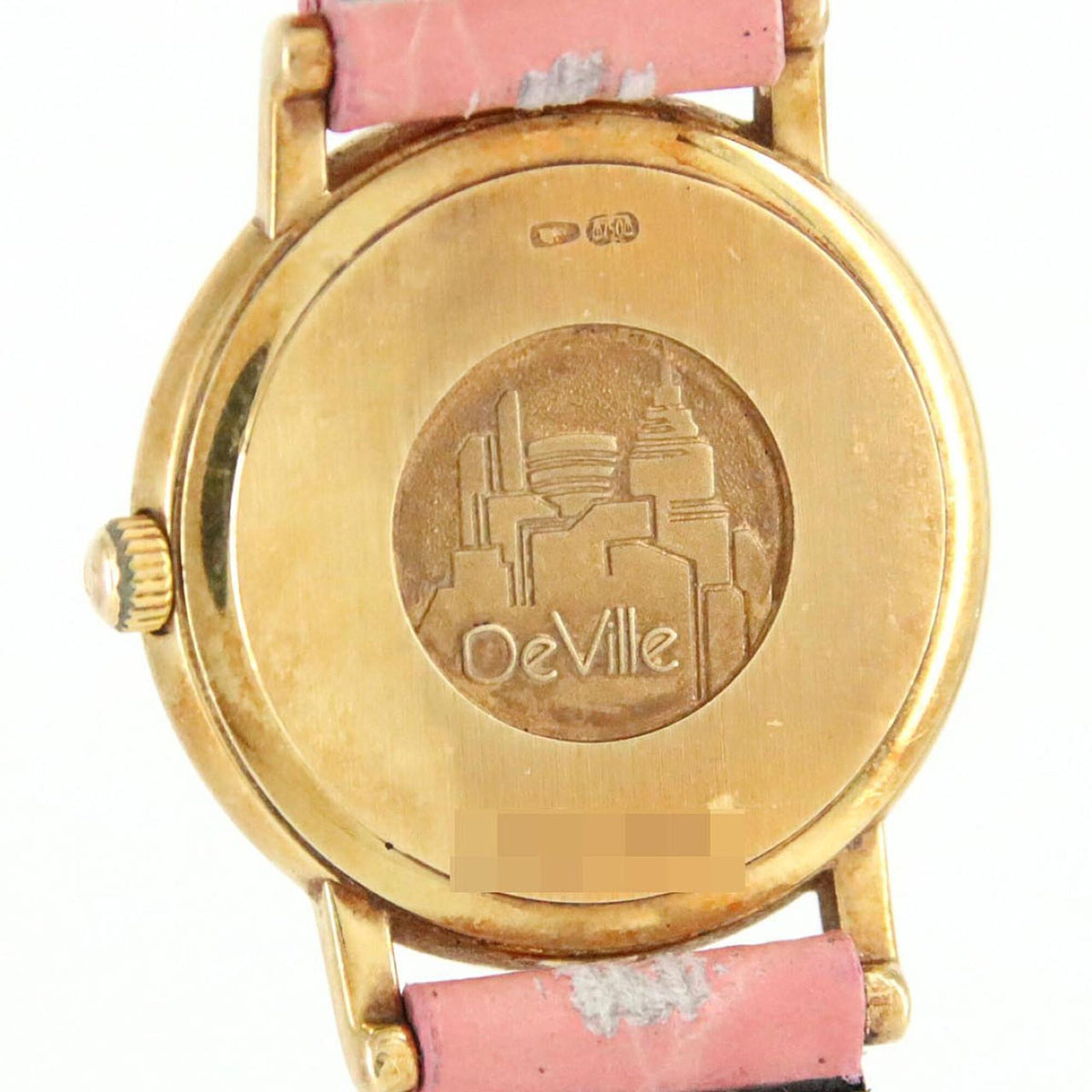Pre-Owned Omega De Ville YG 7360.33.11 Quartz Watch
