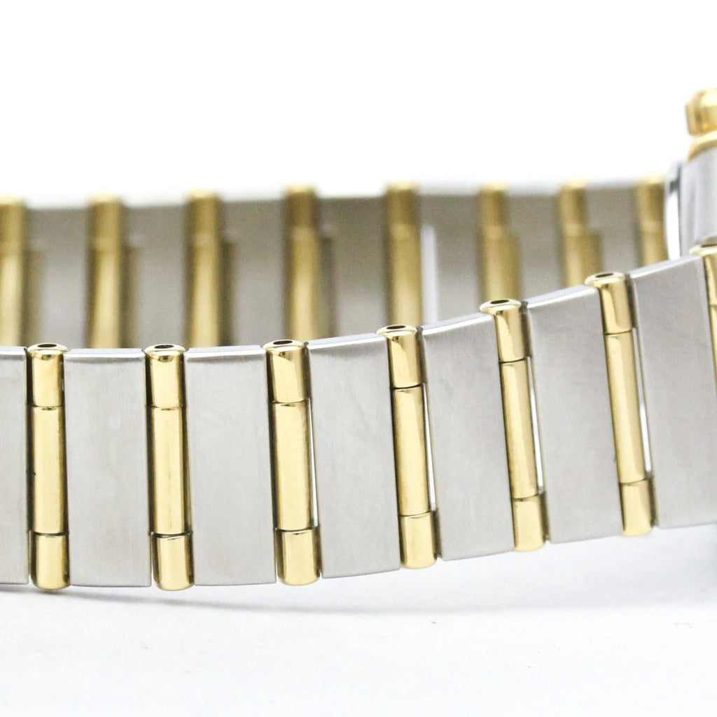 Pre-Owned OMEGA Constellation Diamond 18K Gold Steel Watch 1267.10 Polished