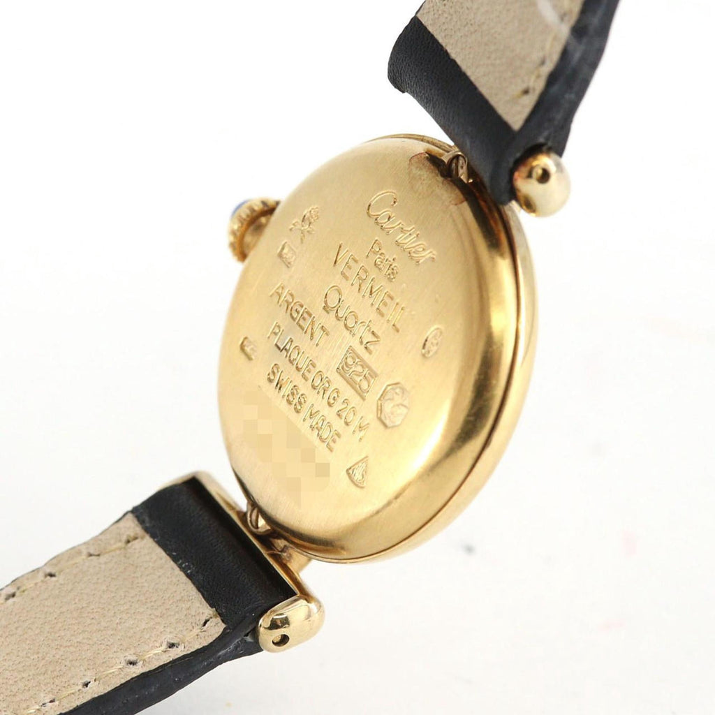 Pre-Owned Cartier Must Colisée SM GP W1006654 Quartz Watch