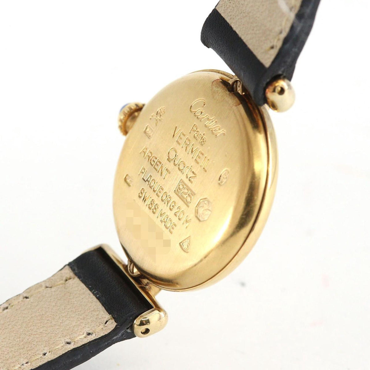 Pre-Owned Cartier Must Colisée SM GP W1006654 Quartz Watch