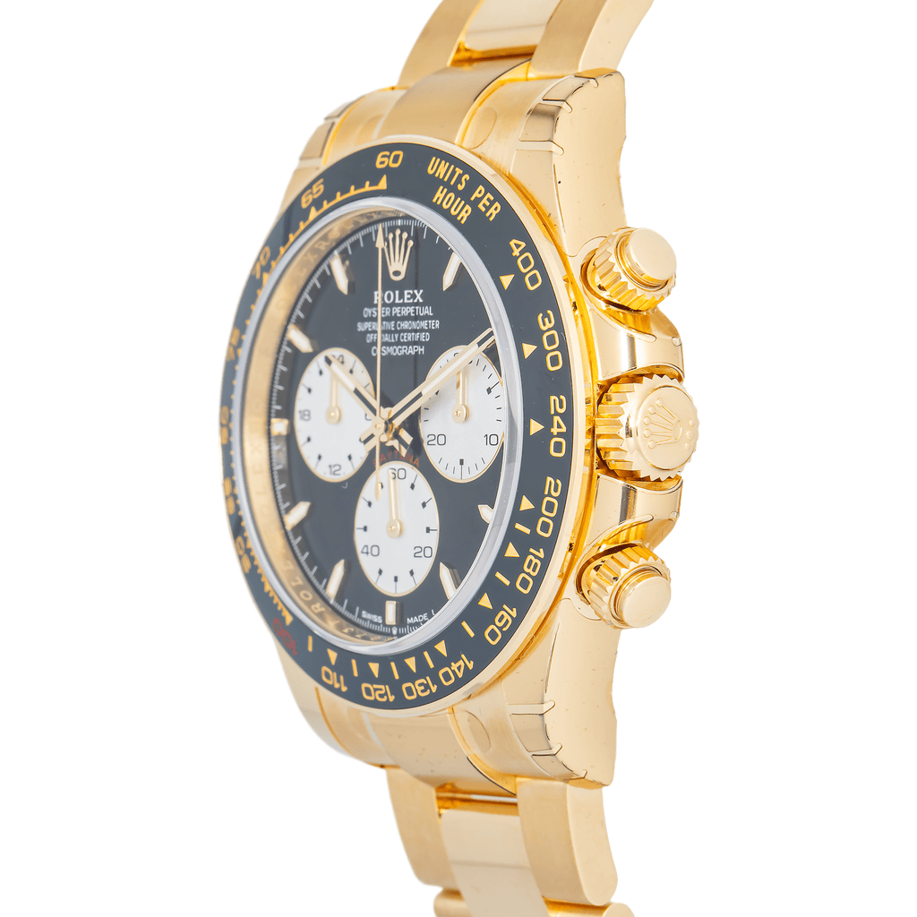 Pre-Owned New | Rolex Le Mans Daytona 126528LN 2025 SEP Complete NEW Full Sticker 18k Watch 40mm