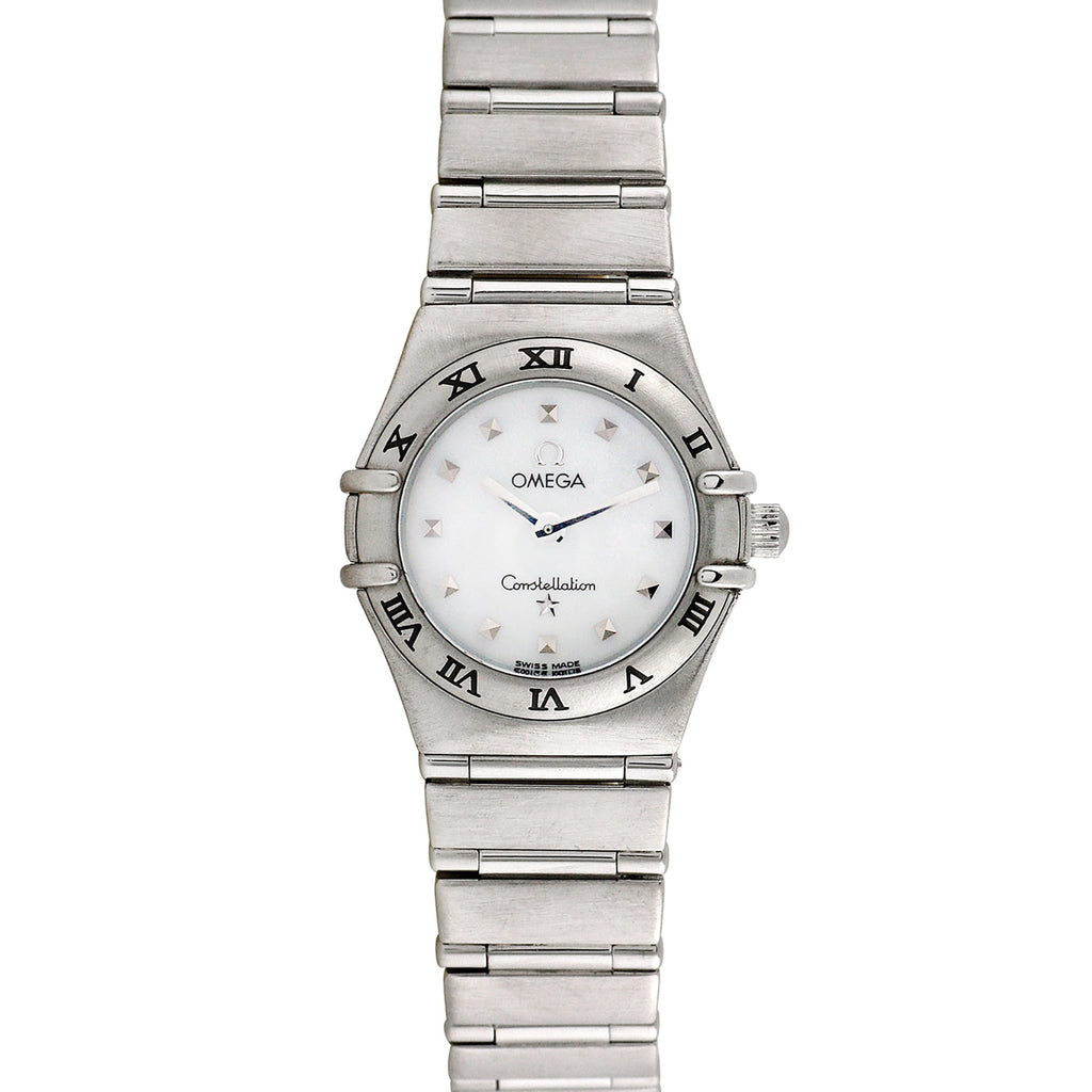 Pre-Owned Omega Women's Constellation 25mm Stainless Steel Wristwatch
