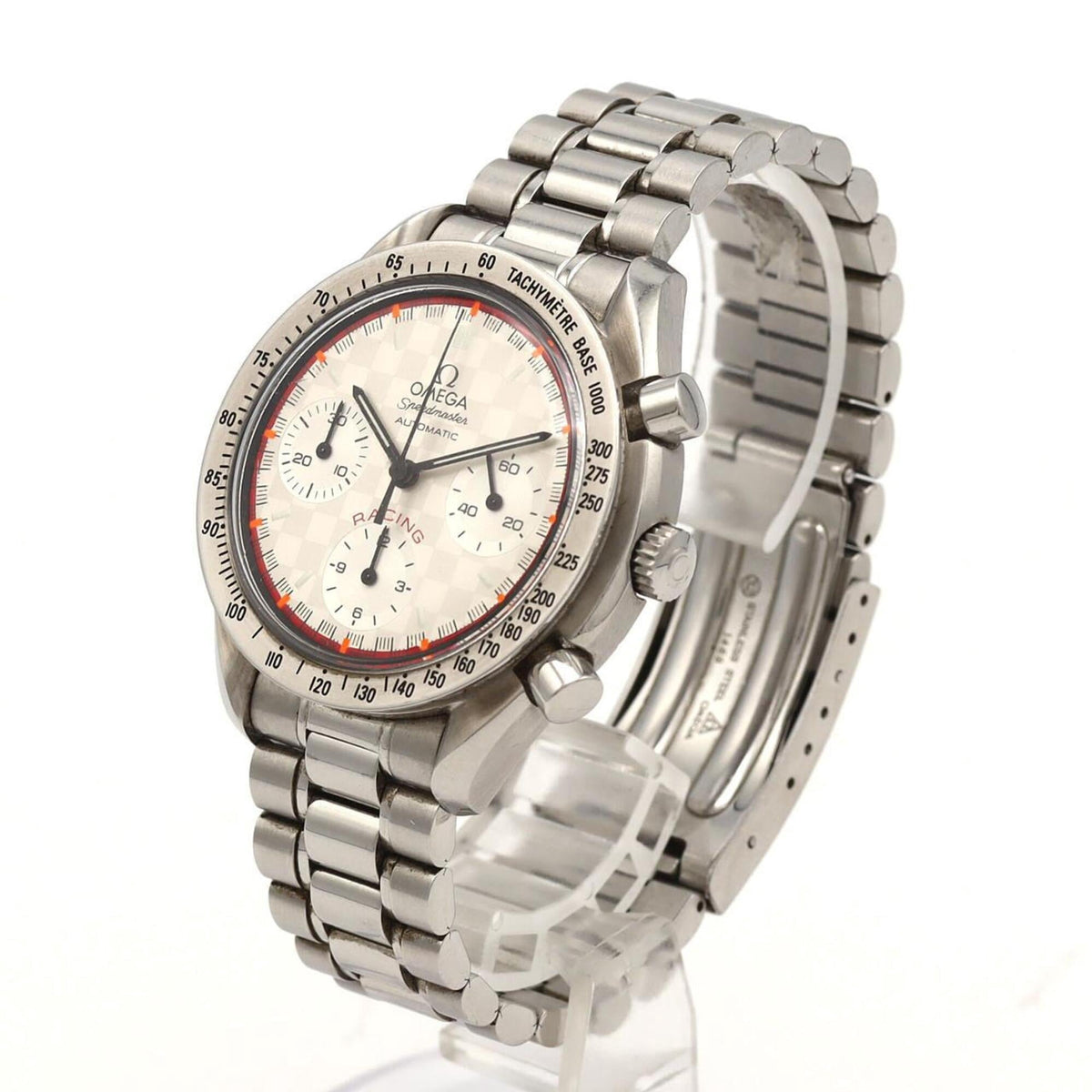 Pre-Owned Omega Speedmaster Racing Michael Schumacher Limited 3517.30 Stainless Steel Automatic...