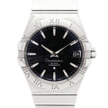 Pre-Owned Omega Constellation Co-Axial Date 123.10.38.21.01.001 Black Dial Men's Watch