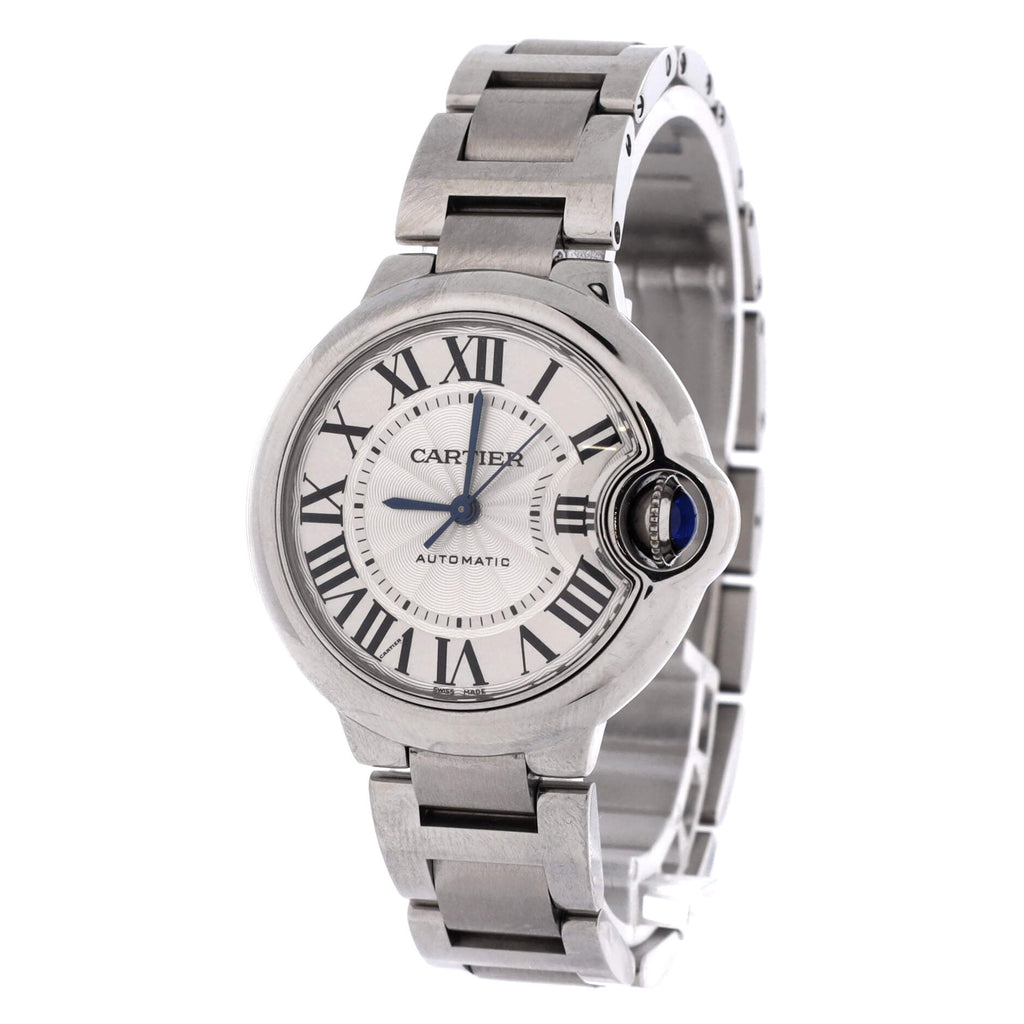Pre-Owned Ballon Bleu de Cartier Automatic Watch Stainless Steel 33 By Rebag