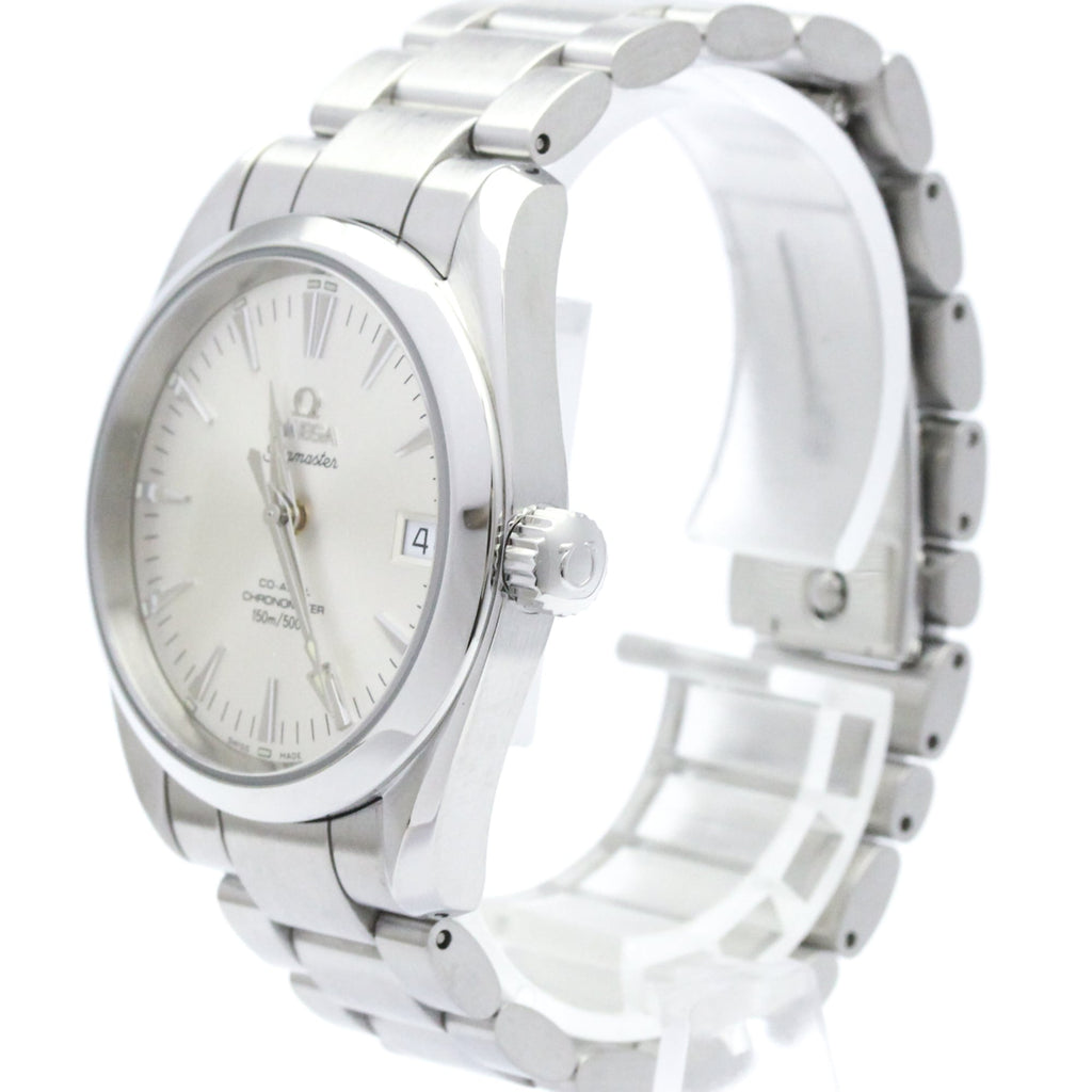 Pre-Owned OMEGA Seamaster Aqua Terra Co-axial Automatic Watch 2504.30 Polished