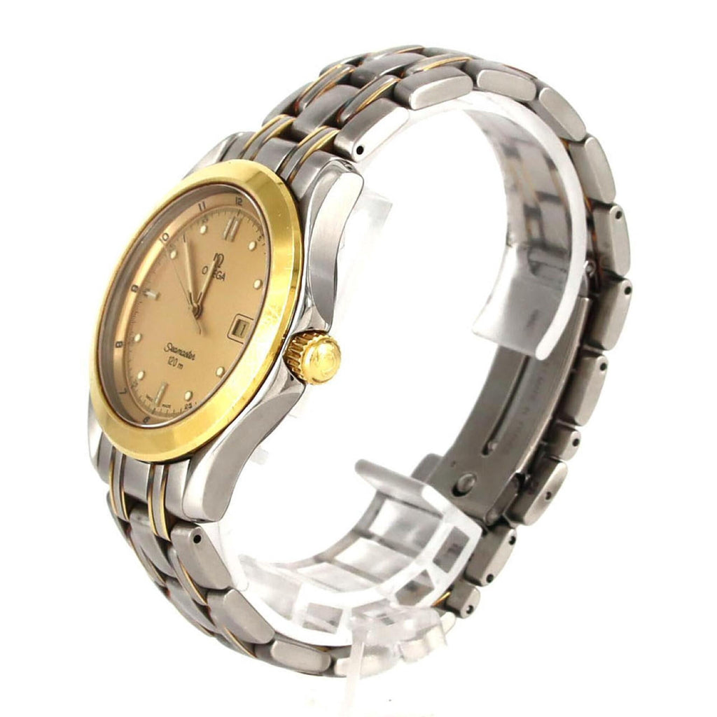 Pre-Owned Omega Seamaster 120 Two-Tone 2311.10 SSxYG Quartz Watch