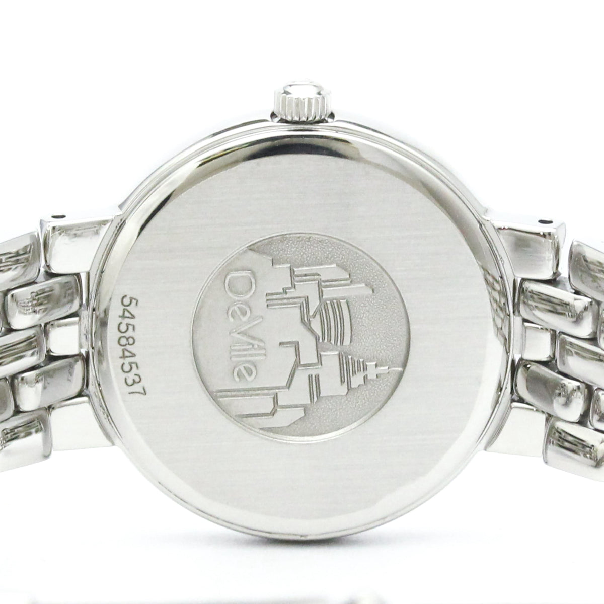 Pre-Owned OMEGA De Ville Prestige Steel Quartz Ladies Watch 7560.31 Polished