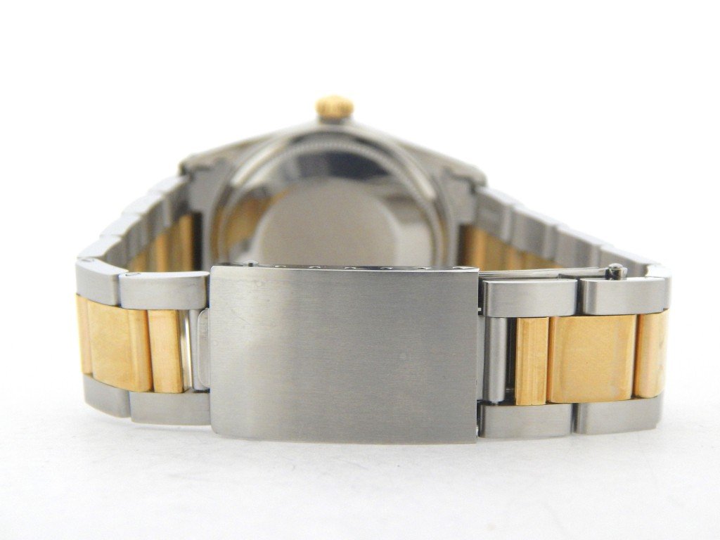 Pre-Owned Mens Rolex Two-Tone Datejust Black 16013