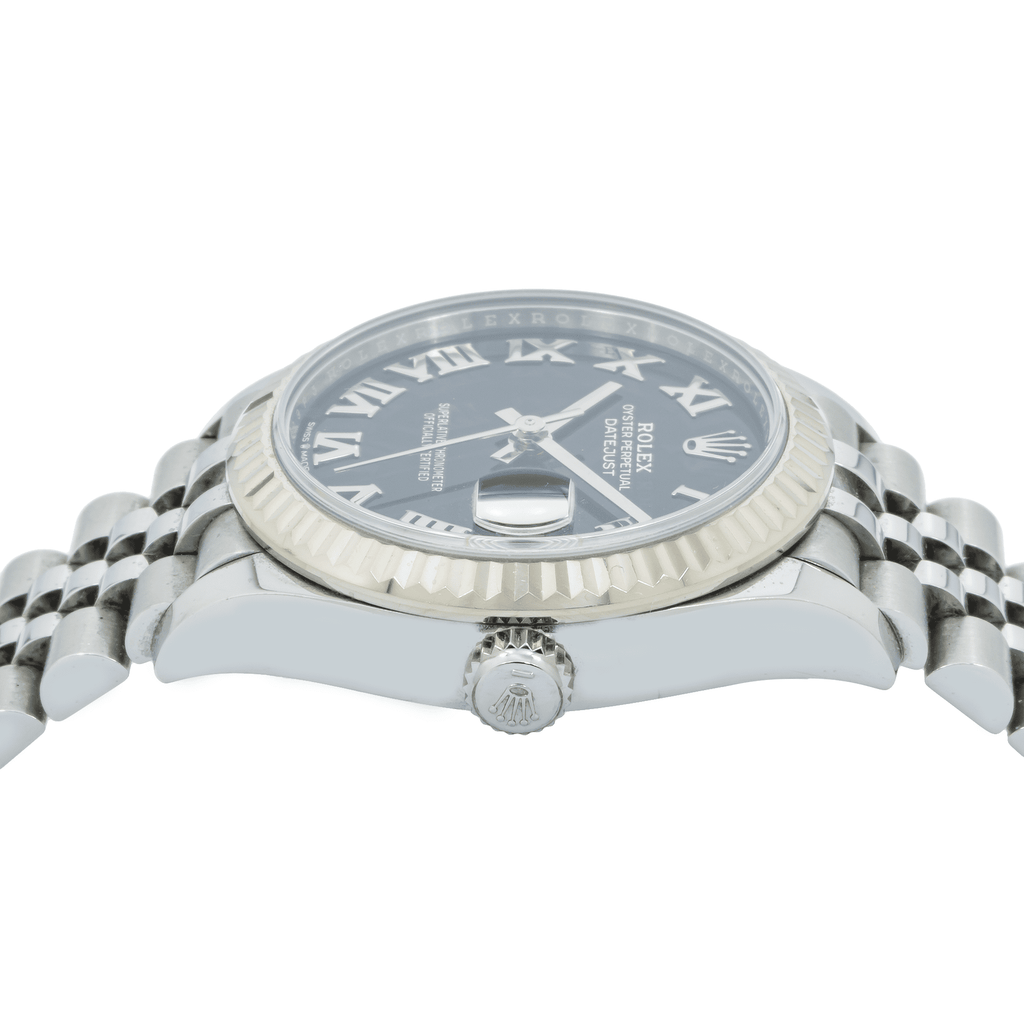 Pre-Owned Rolex Ladies Datejust 31mm 278274 with Fluted Bezel and Stainless Steel Jubilee Bracleet