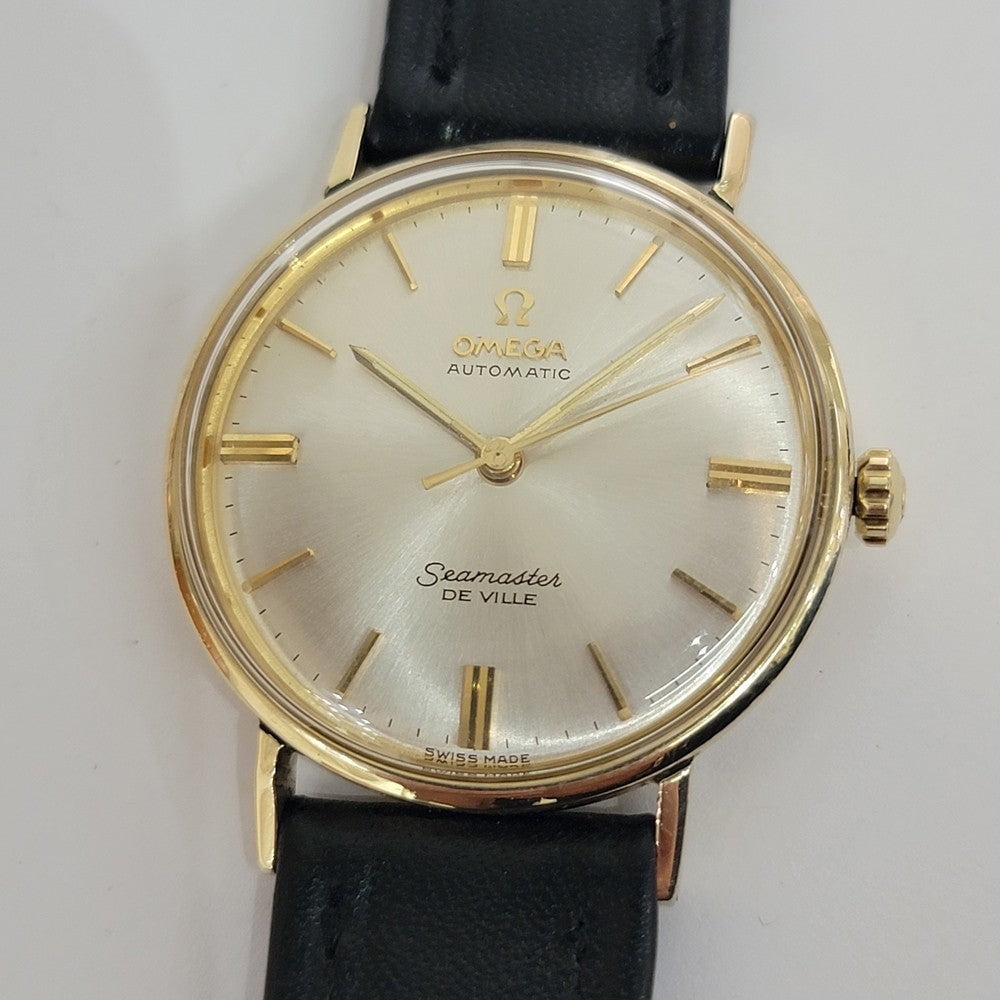 Pre-Owned Omega Seamaster DeVille Mens 1960s 34mm Gold Capped Automatic RA723B