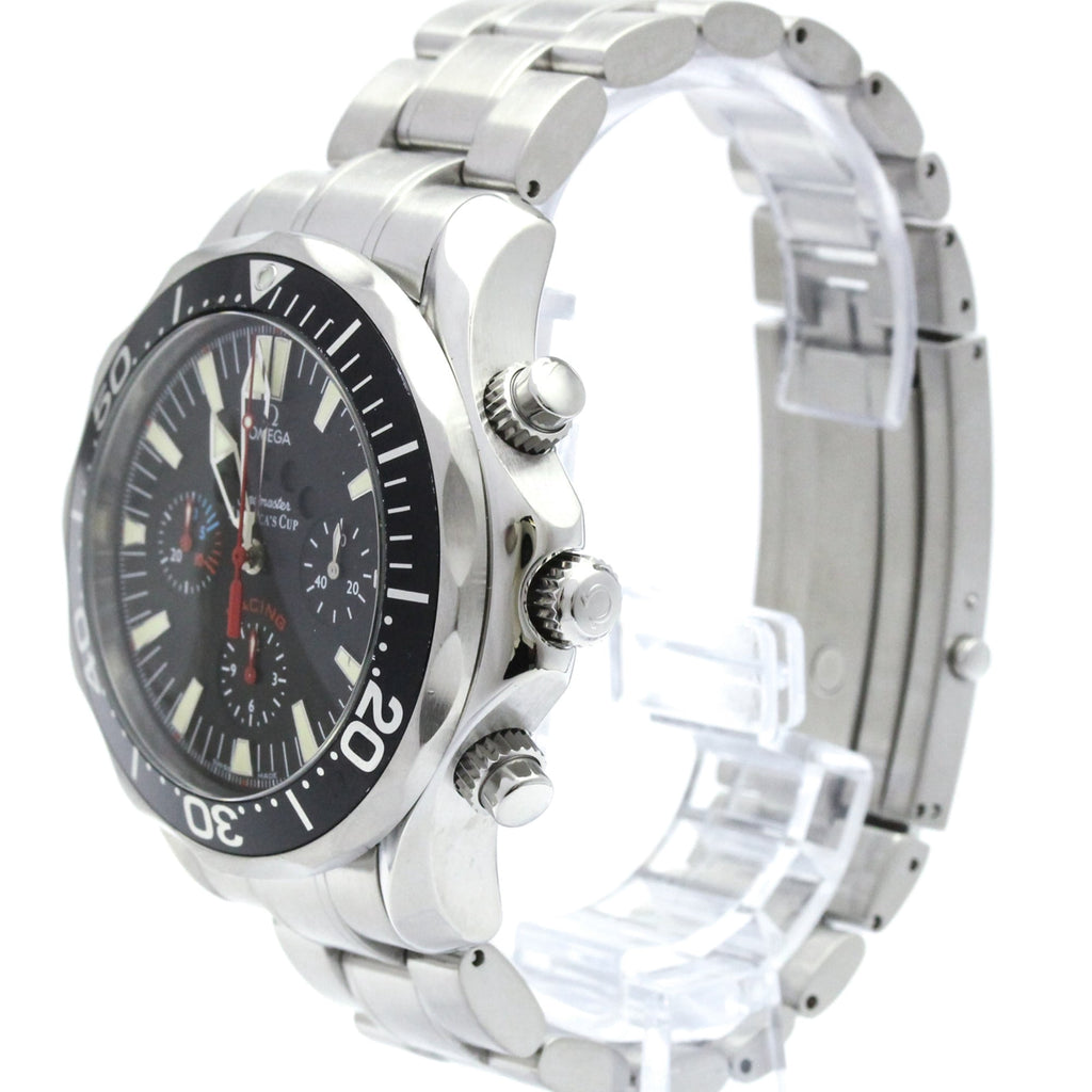 Pre-Owned OMEGA Seamaster Americas Cup Racing Chronograph Watch 2569.50 Polished