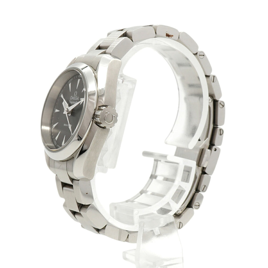 Pre-Owned Omega Seamaster Aqua Terra 231.10.30.60.06.001 Gray Dial Women's Watch