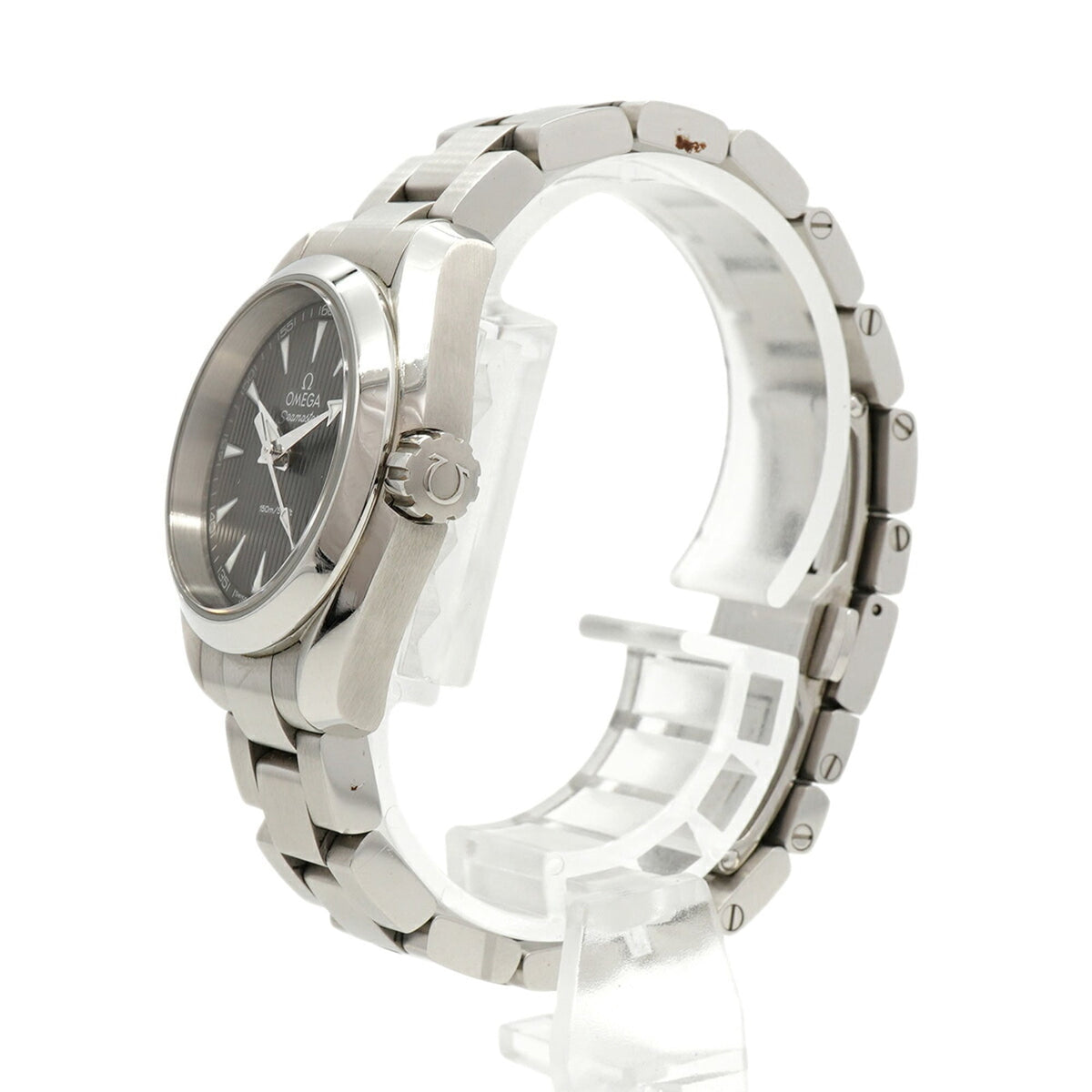 Pre-Owned Omega Seamaster Aqua Terra 231.10.30.60.06.001 Gray Dial Women's Watch
