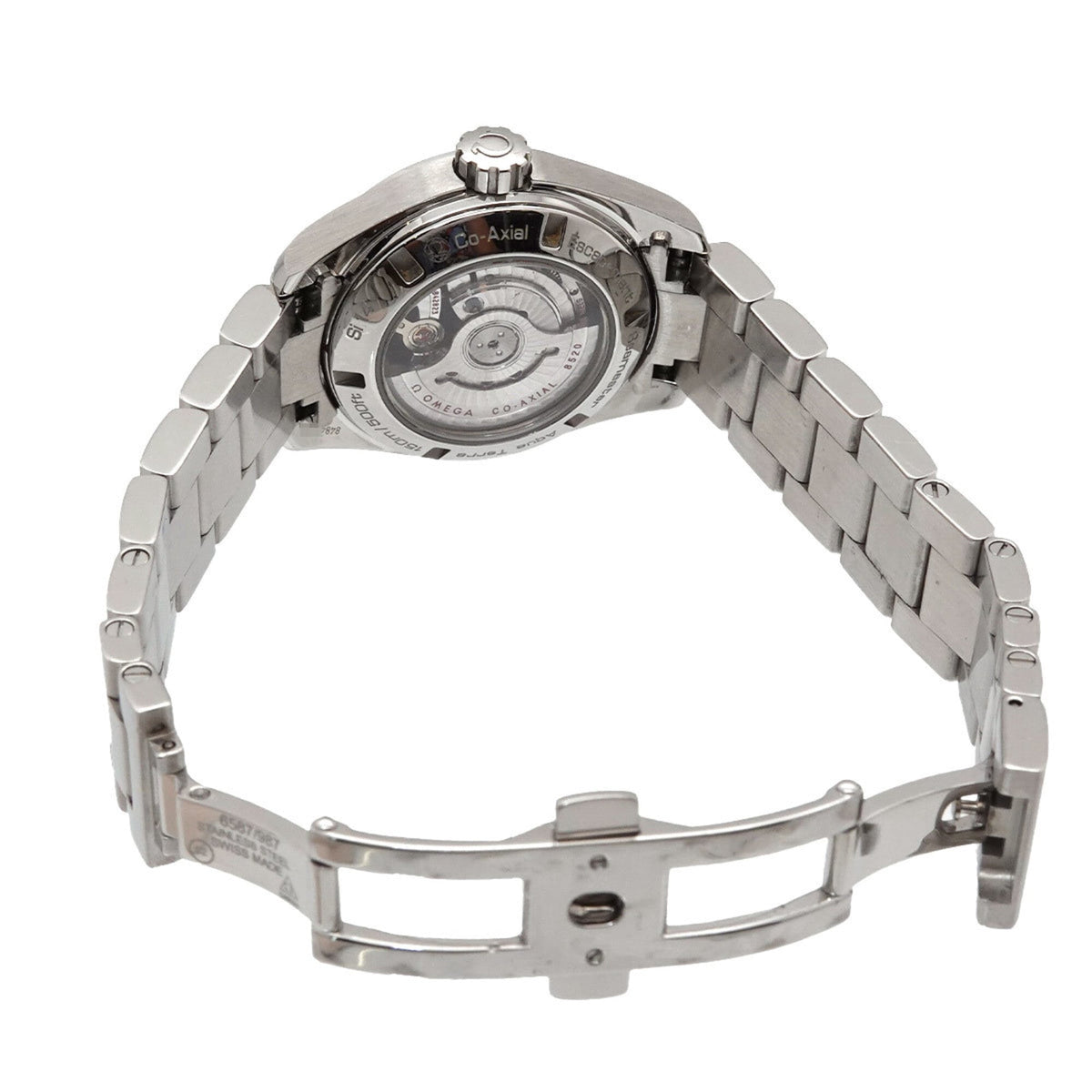 Pre-Owned Omega Seamaster Aqua Terra 231 10 30 20 06 001 Women's Watch, Date, Gray, Automatic...
