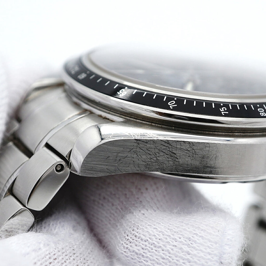 Pre-Owned Omega Speedmaster Date 3210.50 Black Dial Men's Watch