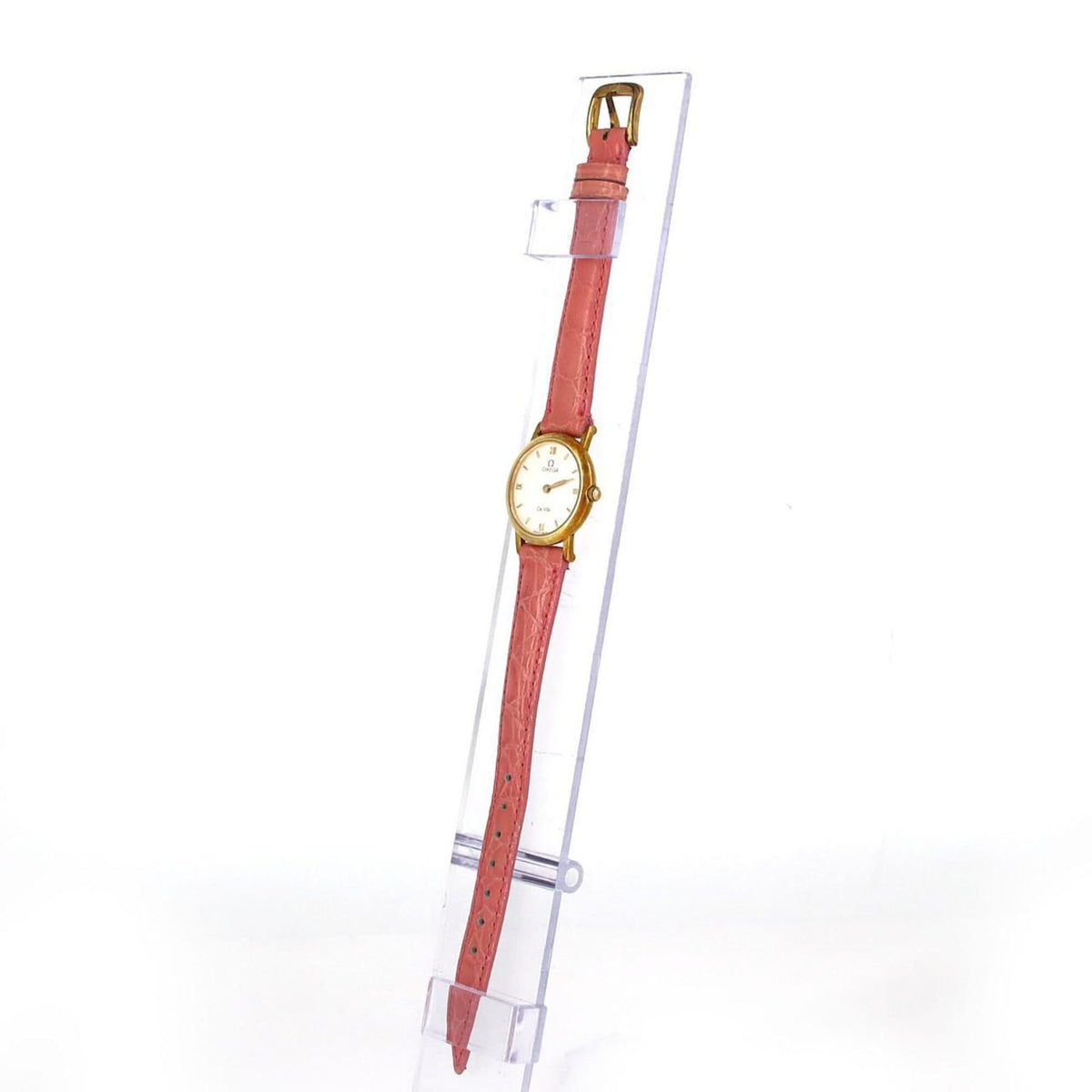 Pre-Owned Omega De Ville YG 7360.33.11 Quartz Watch