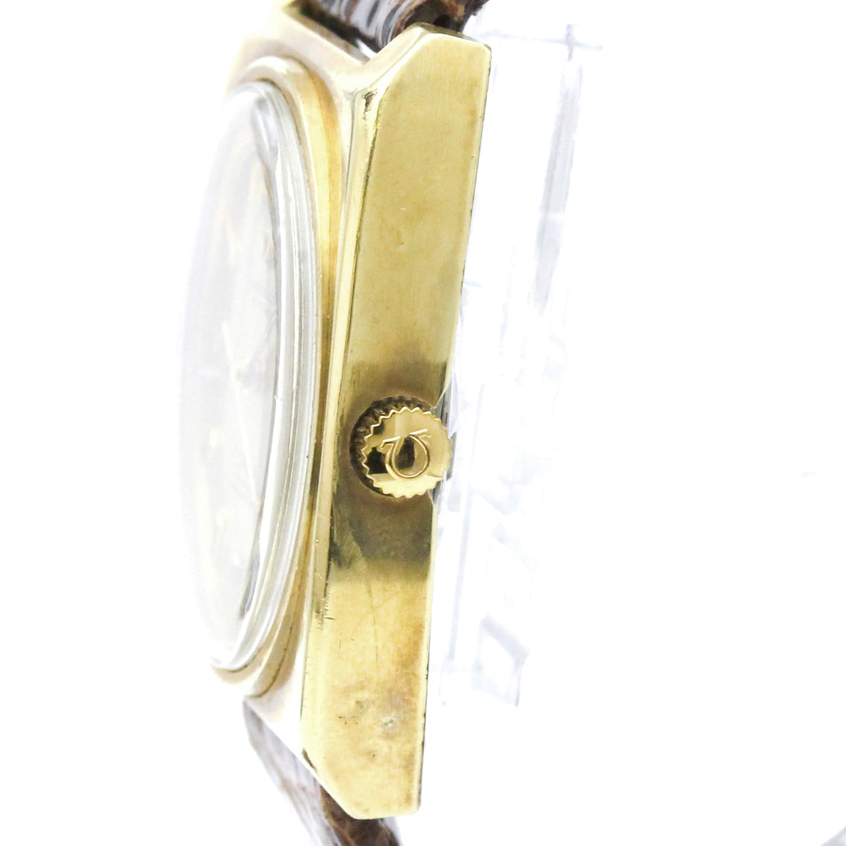 Pre-Owned OMEGA Constellation Cal 1001 Gold Plated Automatic Mens Watch 166.063 Vintage