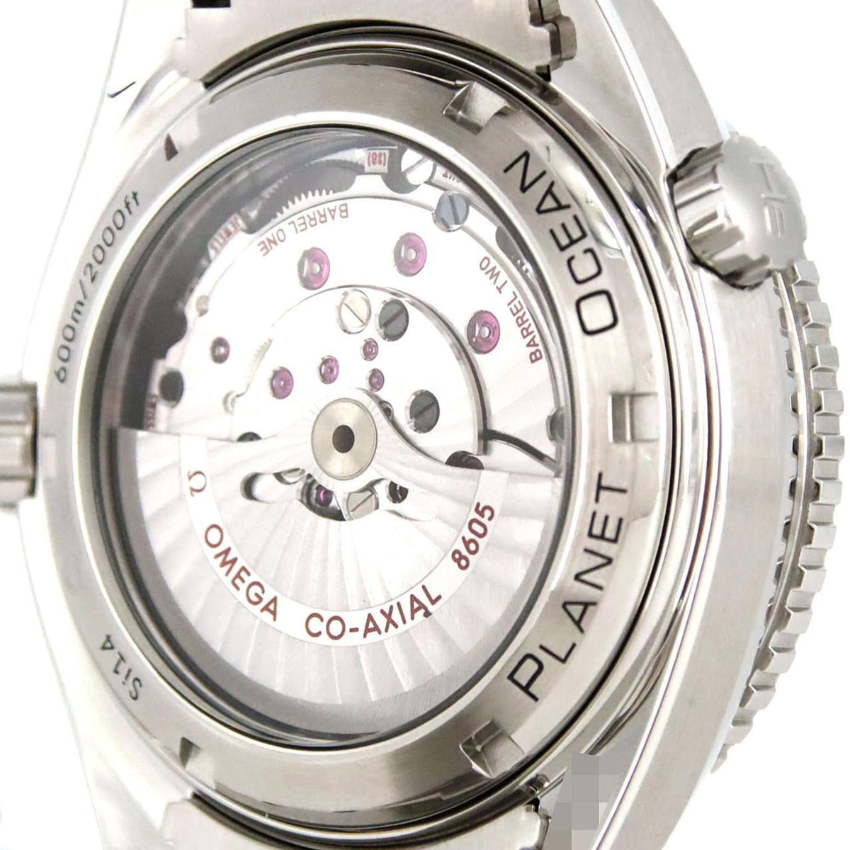 Pre-Owned Omega Planet Ocean GMT 232.30.44.22.01.002 Stainless Steel Automatic Watch