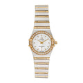 Pre-Owned Omega Women's Constellation 22.5mm 18K Yellow gold and Stainless Steel Wristwatch