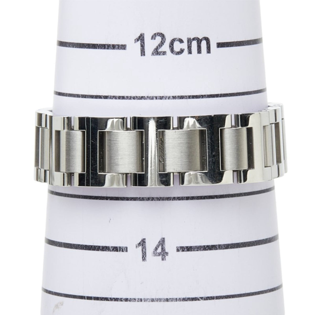 Pre-Owned Cartier Ballon Bleu SM de 11-Diamond Quartz Watch, Silver Dial, Stainless Steel,...