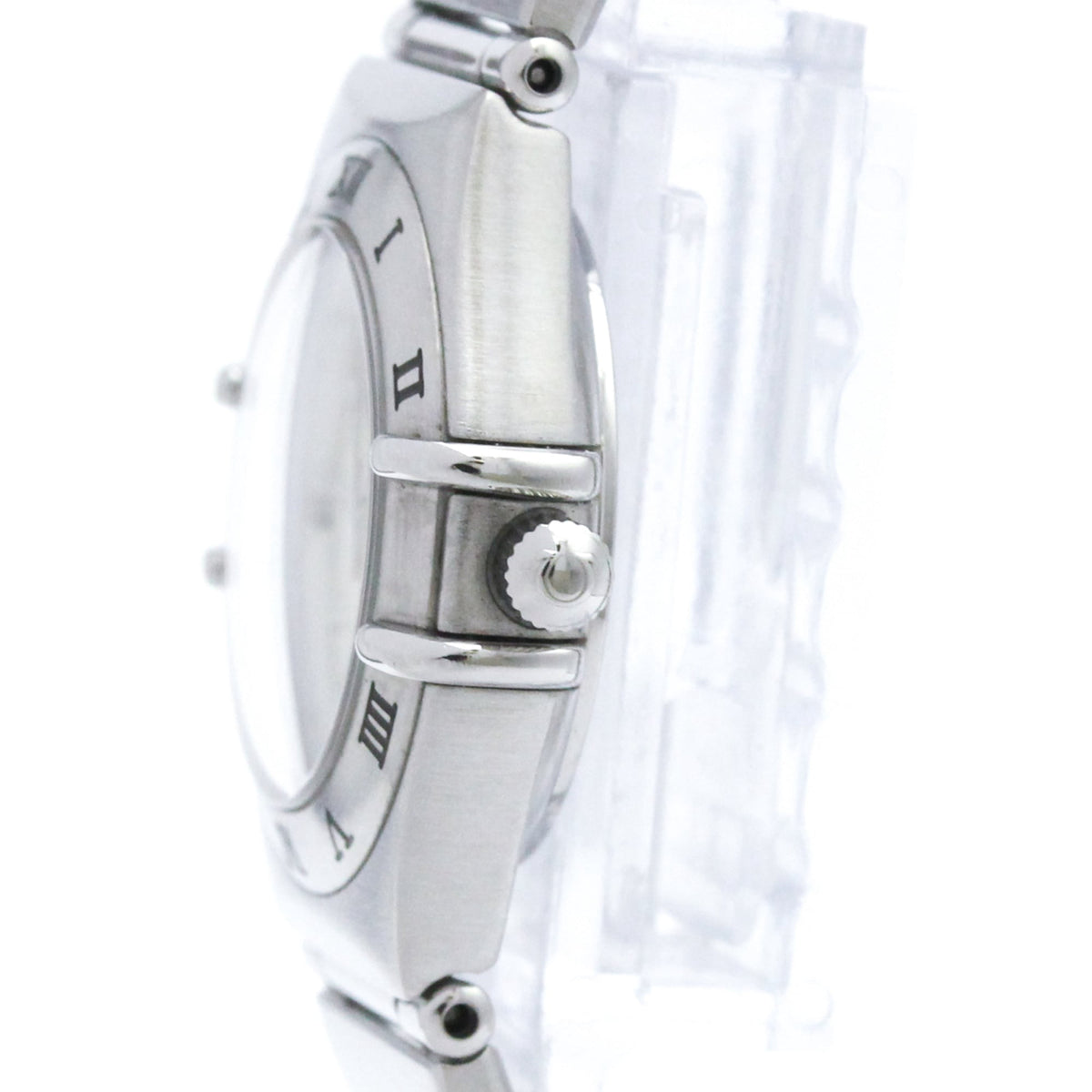 Pre-Owned OMEGA Constellation Diamond Steel Quartz Ladies Watch 1562.36