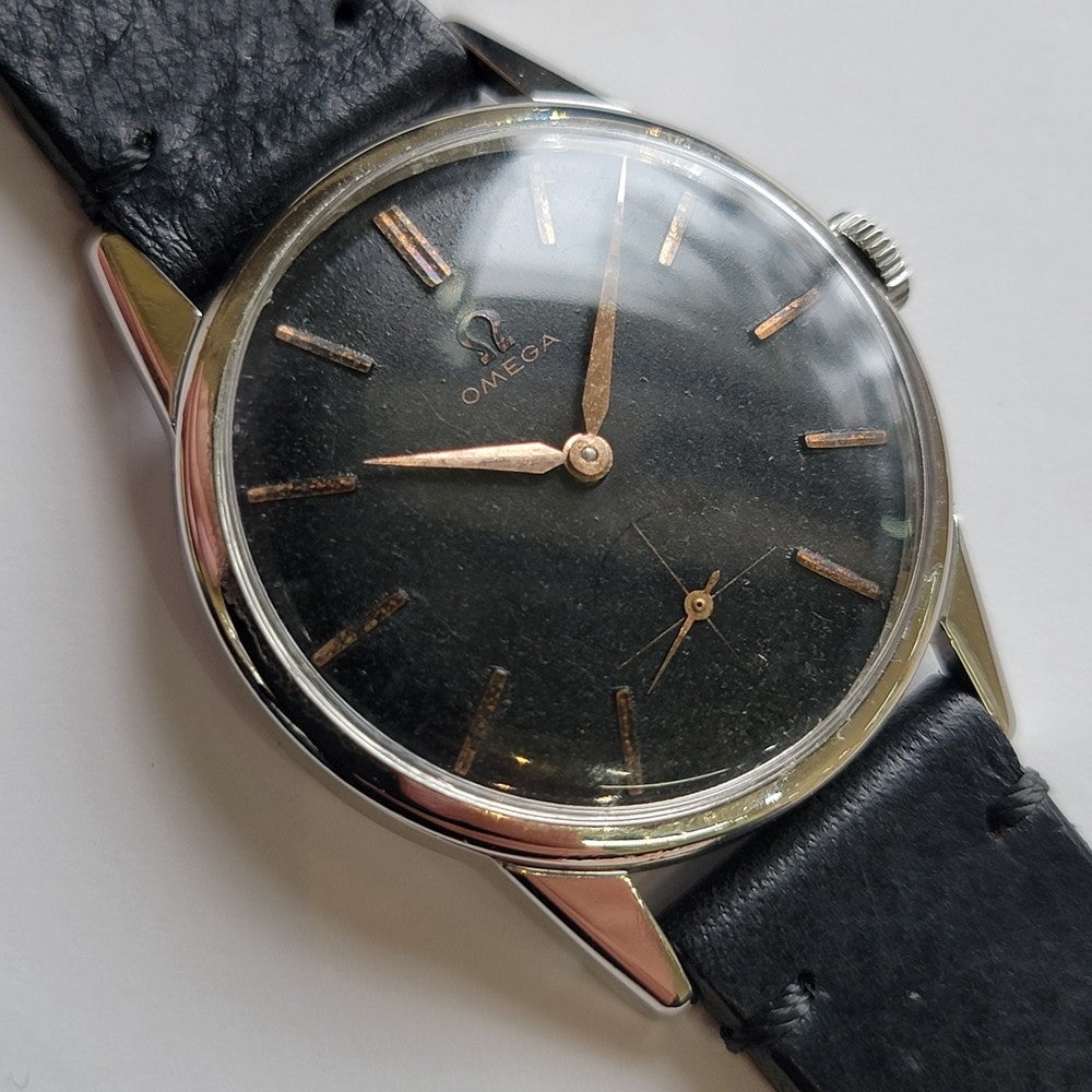 Pre-Owned Omega Ref 14391 Mens 34mm Vintage 1950s Manual Wind Original Classic RA746